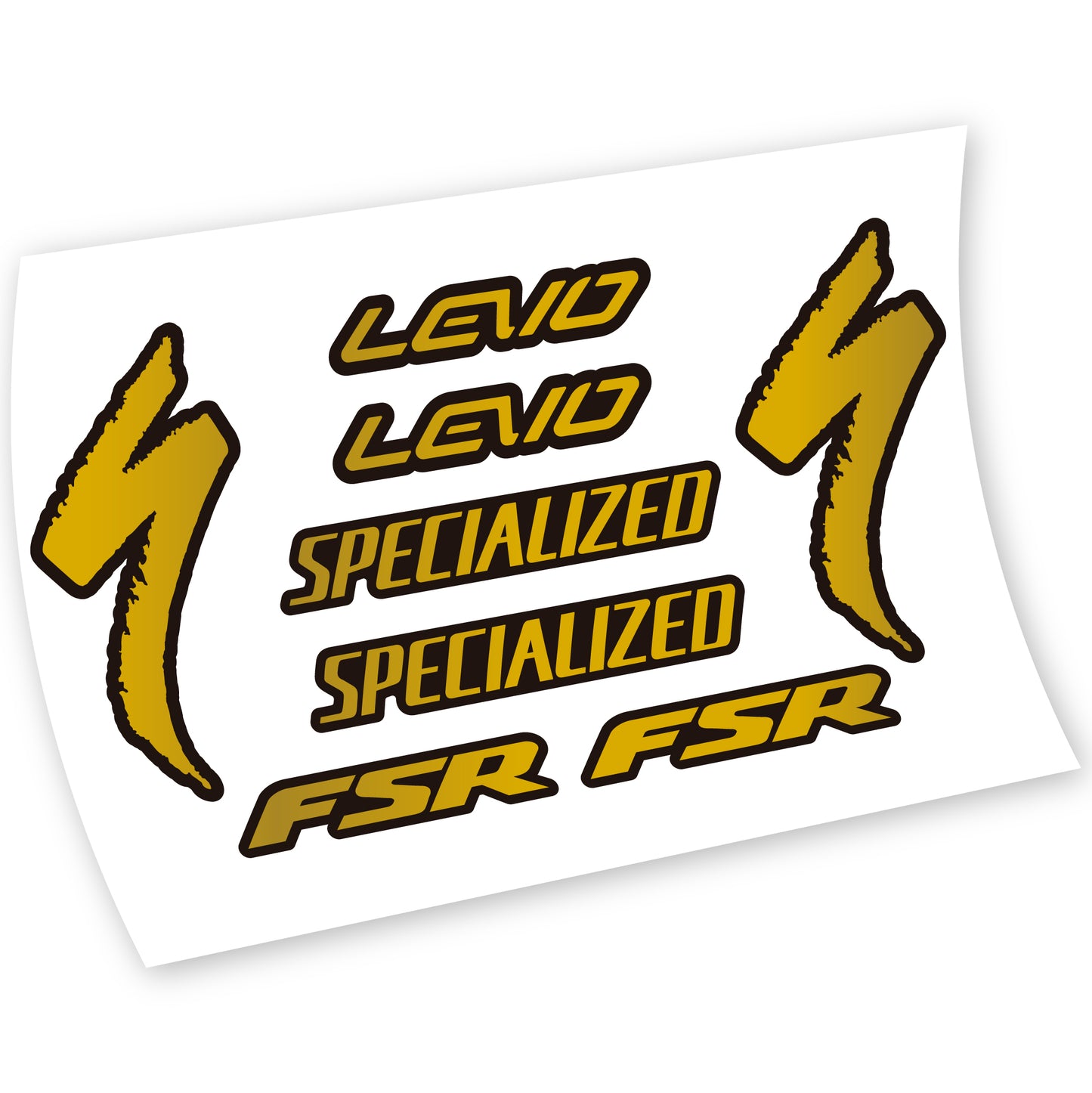 Aufkleber, Specialized Levo FSR, Rahmen, Fahrradaufkleber Vinyl