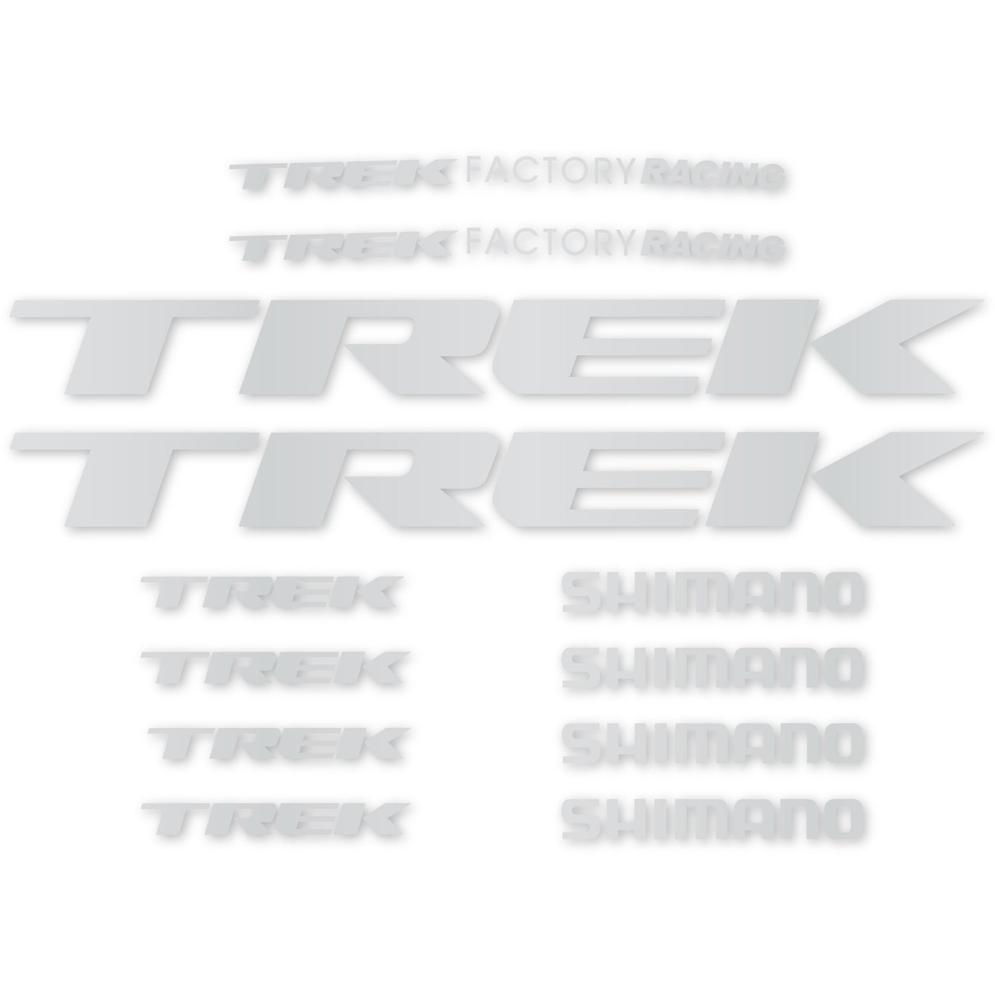 Decals, Trek Factory Racing Team, Frame, Bike sticker vinyl