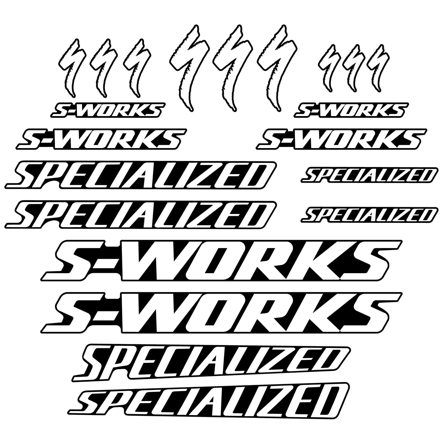 Decals, Specialized, Frame, Bike sticker vinyl