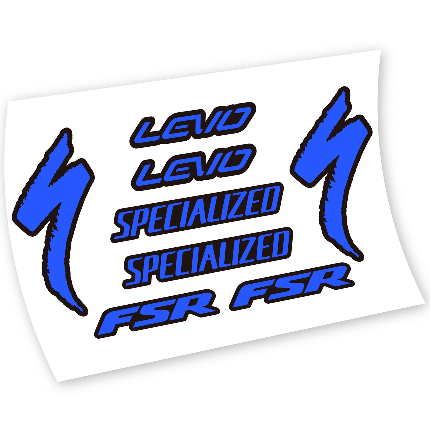 Aufkleber, Specialized Levo FSR, Rahmen, Fahrradaufkleber Vinyl