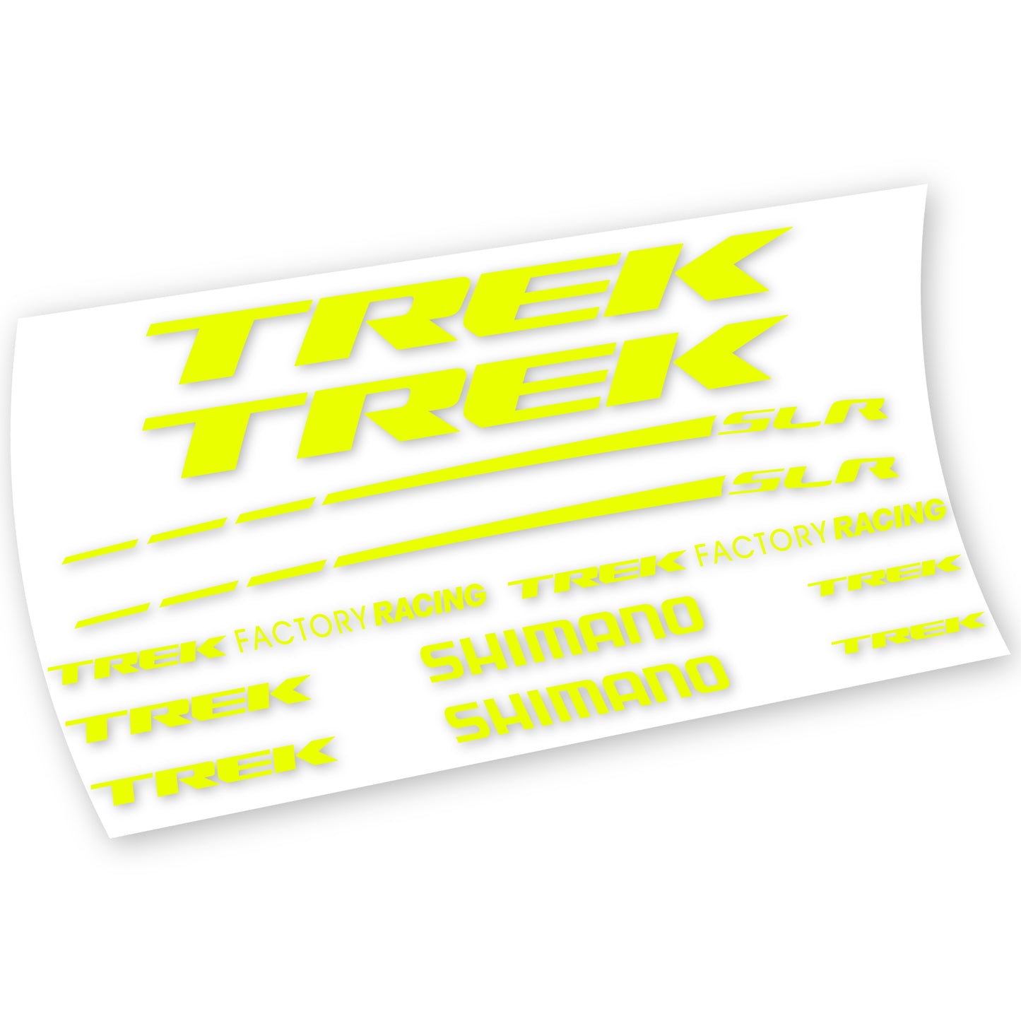 Decals, Trek Factory Racing Team, Frame, Bike sticker vinyl