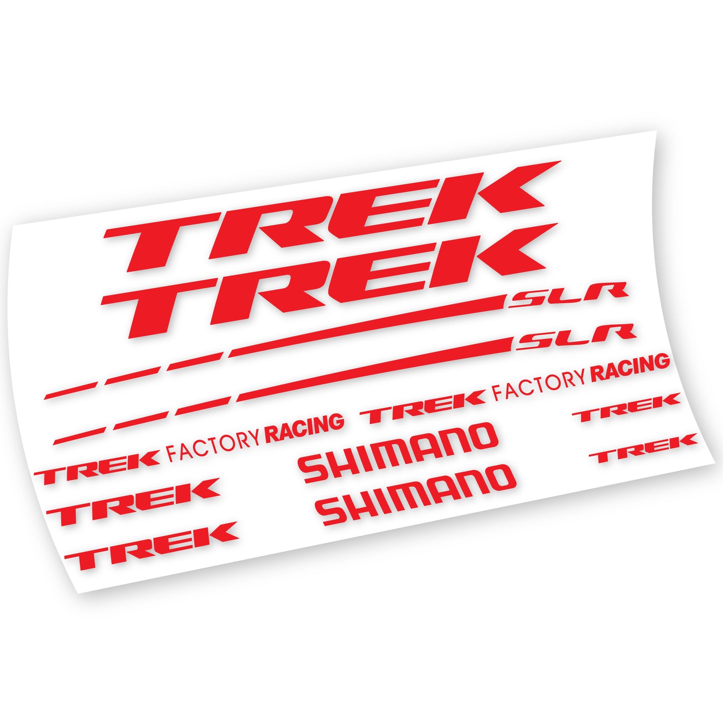 Decals, Trek Factory Racing Team, Frame, Bike sticker vinyl