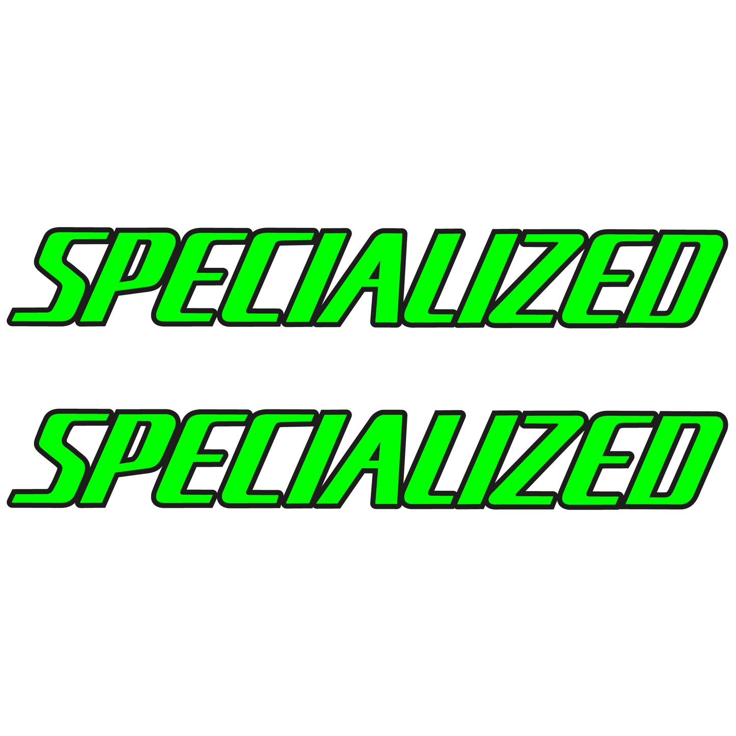 Aufkleber, Specialized, Rahmen, Fahrradaufkleber Vinyl