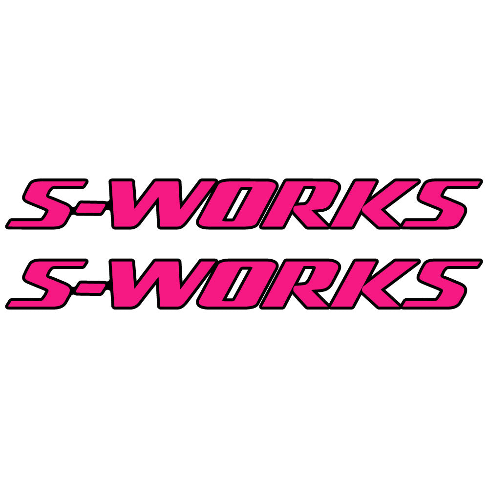 Aufkleber, S-Works, Rahmen, Fahrradaufkleber Vinyl