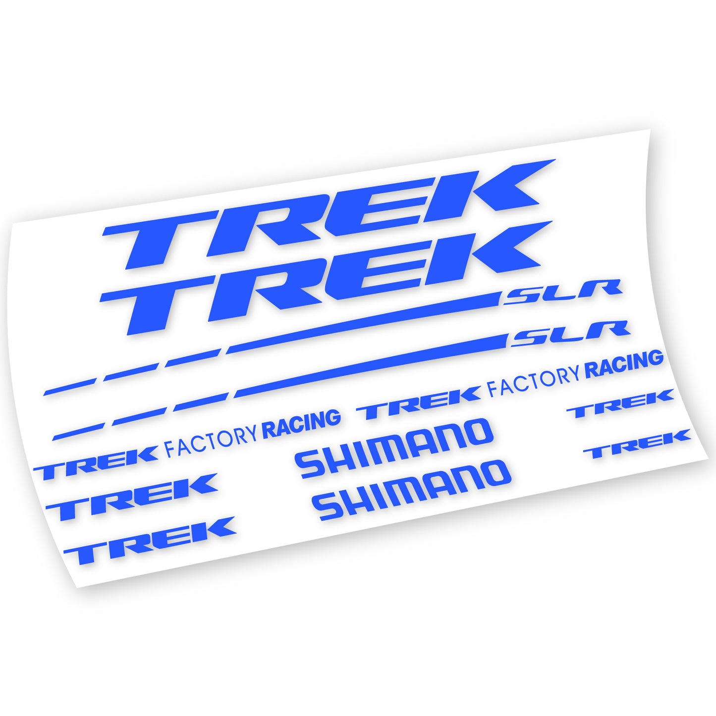 Decals, Trek Factory Racing Team, Frame, Bike sticker vinyl