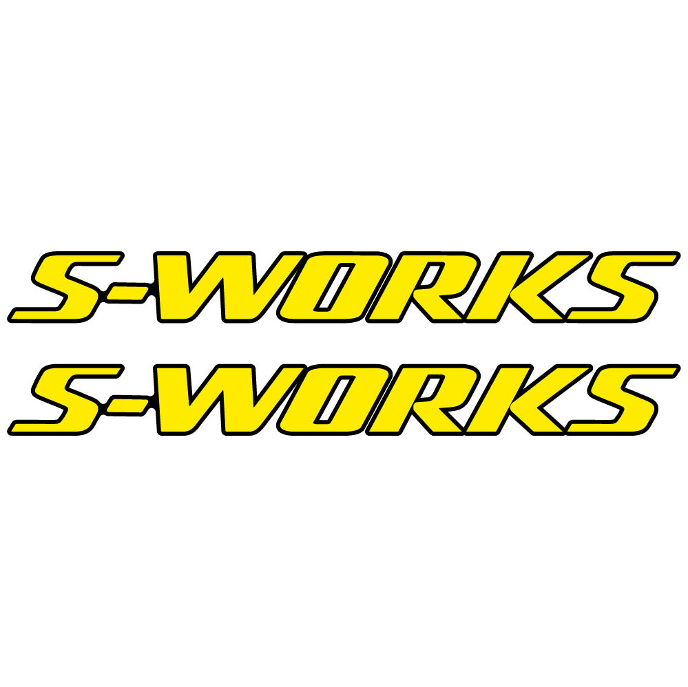 Aufkleber, S-Works, Rahmen, Fahrradaufkleber Vinyl