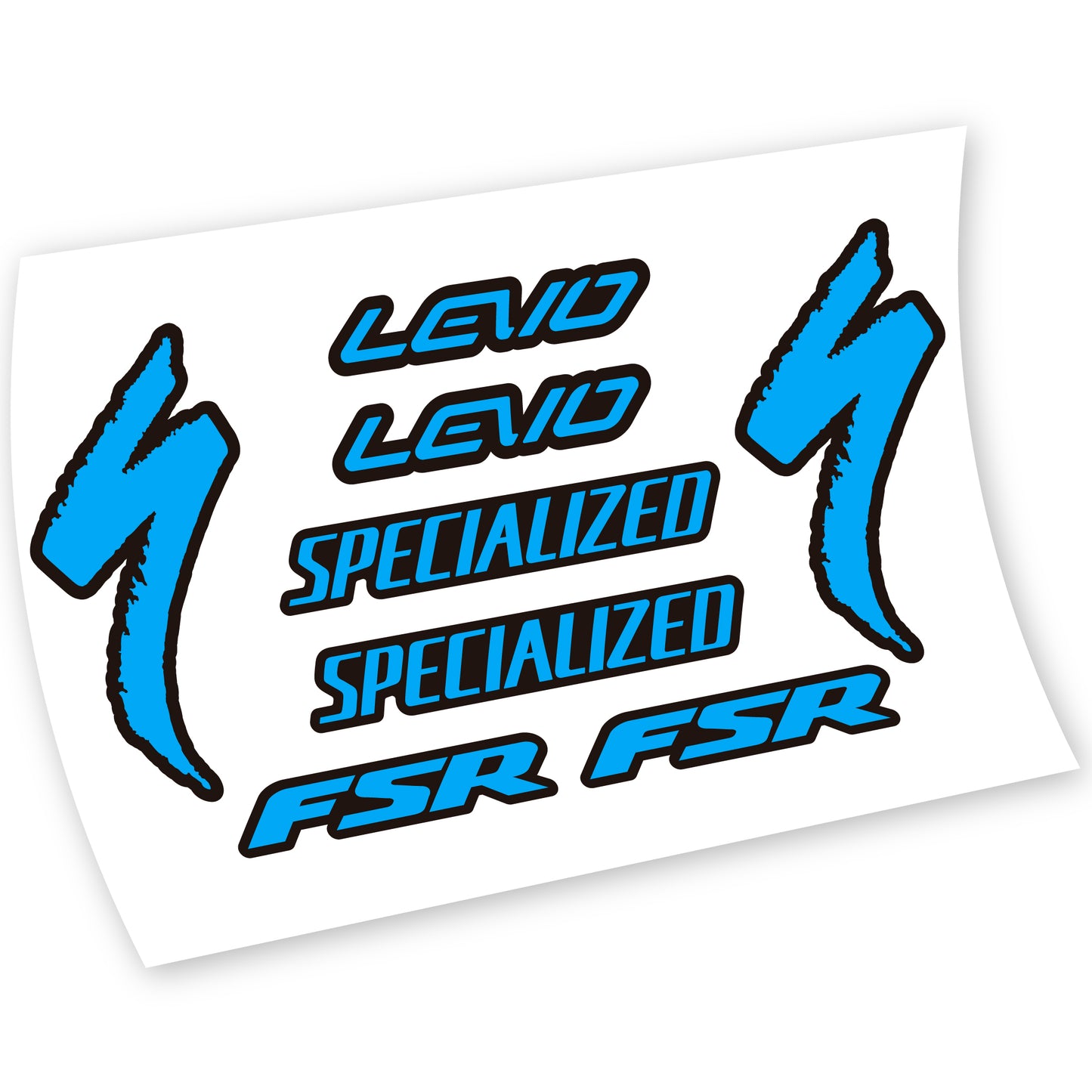 Aufkleber, Specialized Levo FSR, Rahmen, Fahrradaufkleber Vinyl