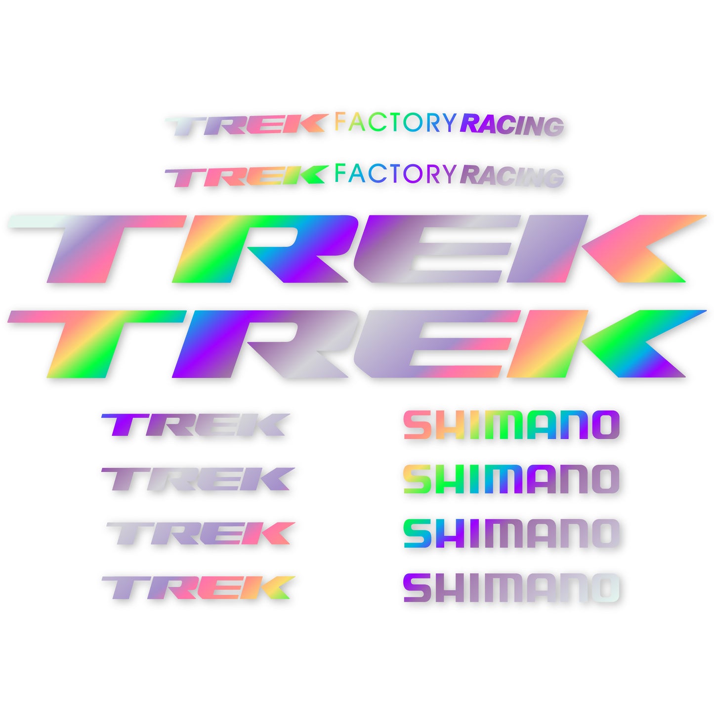Decals, Trek Factory Racing Team, Frame, Bike sticker vinyl