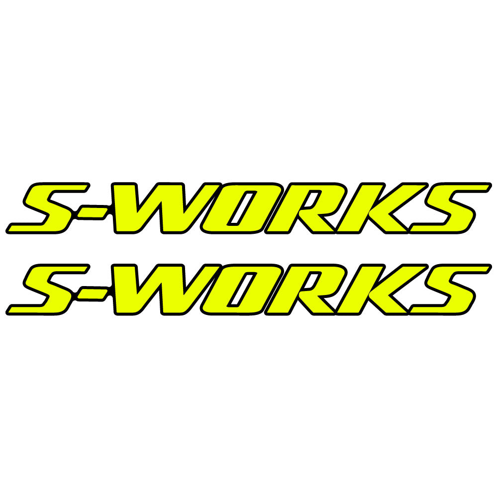 Aufkleber, S-Works, Rahmen, Fahrradaufkleber Vinyl