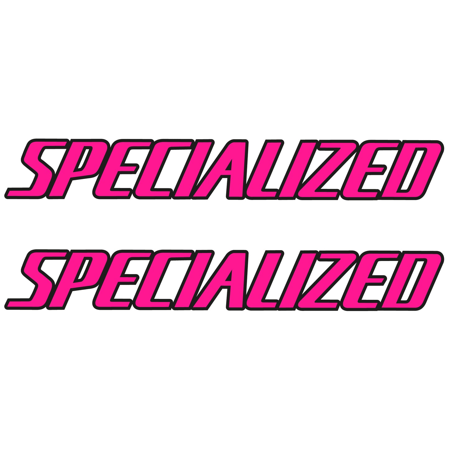 Aufkleber, Specialized, Rahmen, Fahrradaufkleber Vinyl