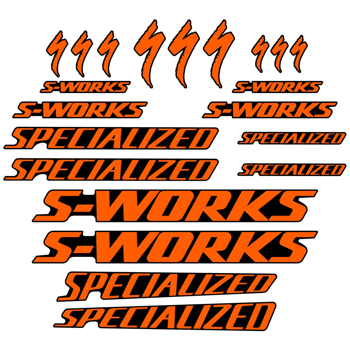 Decals, Specialized, Frame, Bike sticker vinyl