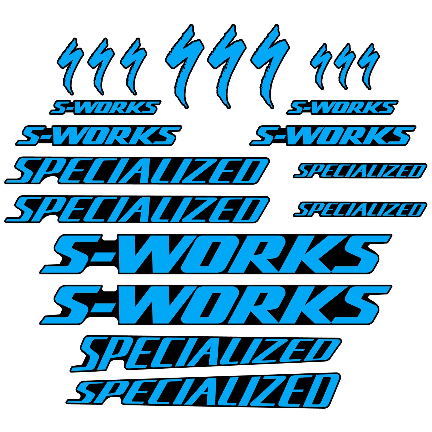 Decals, Specialized, Frame, Bike sticker vinyl