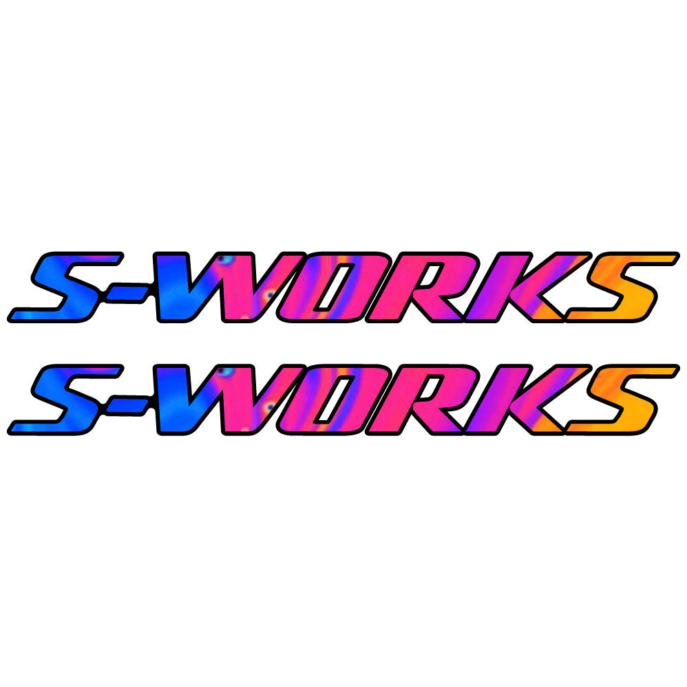 Aufkleber, S-Works, Rahmen, Fahrradaufkleber Vinyl