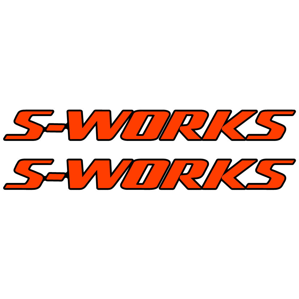 Aufkleber, S-Works, Rahmen, Fahrradaufkleber Vinyl