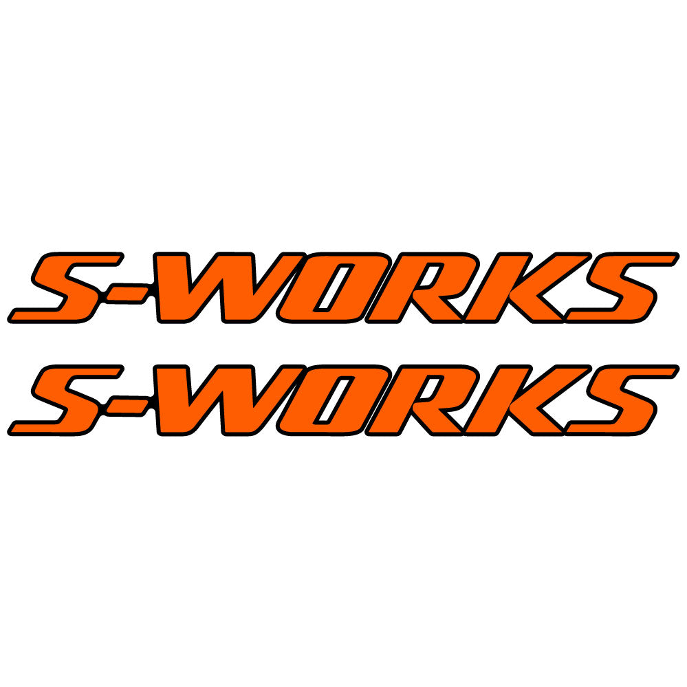 Aufkleber, S-Works, Rahmen, Fahrradaufkleber Vinyl
