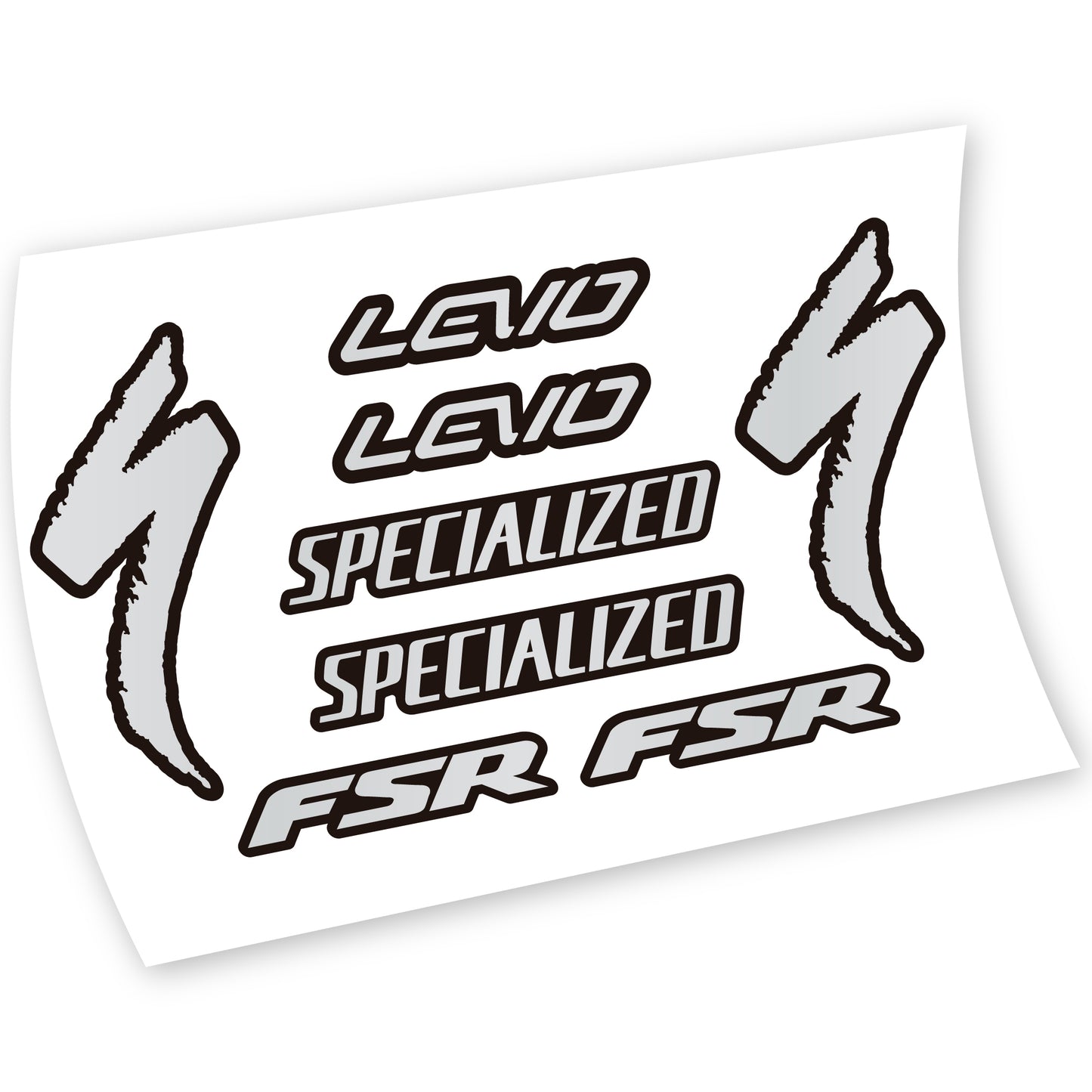 Aufkleber, Specialized Levo FSR, Rahmen, Fahrradaufkleber Vinyl