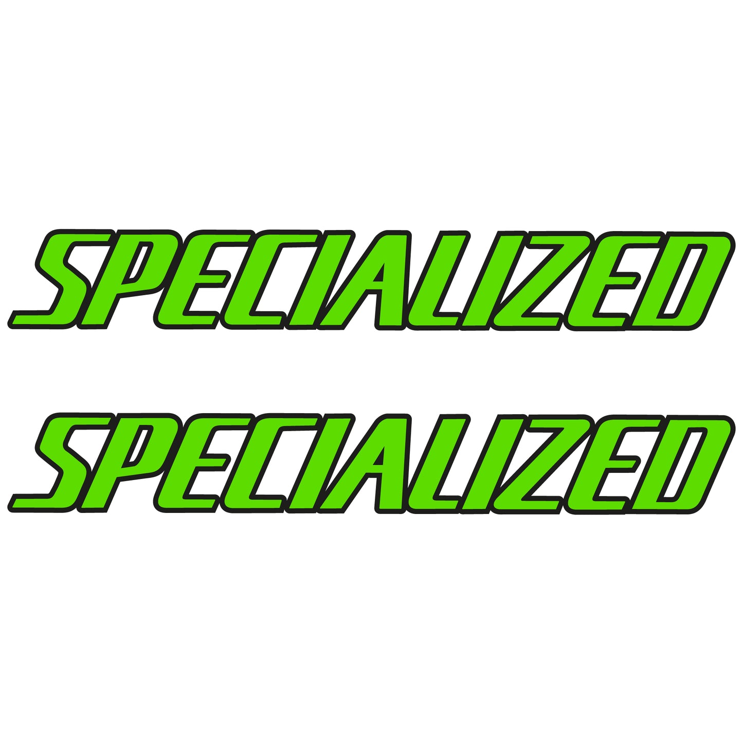 Aufkleber, Specialized, Rahmen, Fahrradaufkleber Vinyl