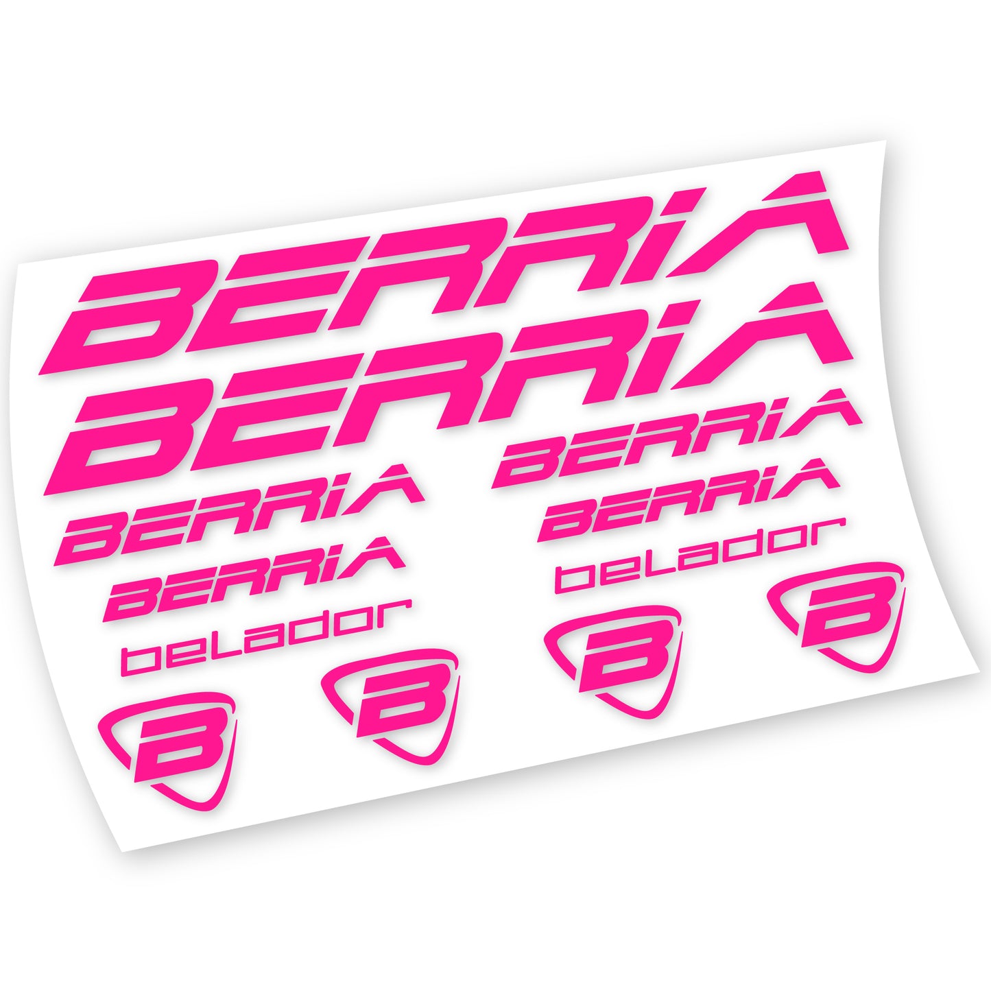 Aufkleber, Berria Belador, Rahmen, Fahrradaufkleber Vinyl