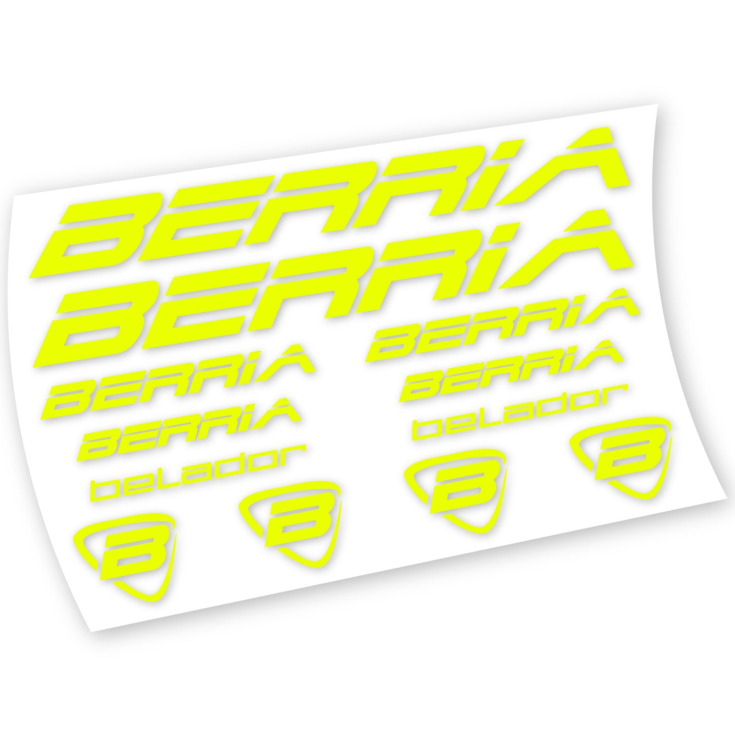 Aufkleber, Berria Belador, Rahmen, Fahrradaufkleber Vinyl