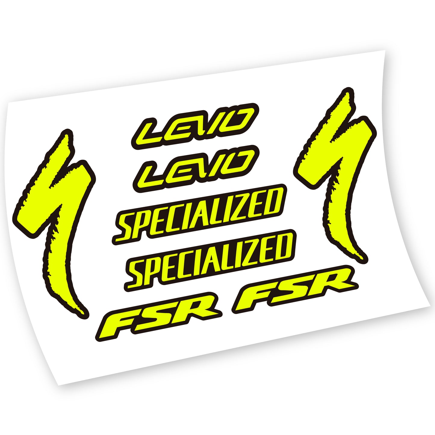 Aufkleber, Specialized Levo FSR, Rahmen, Fahrradaufkleber Vinyl