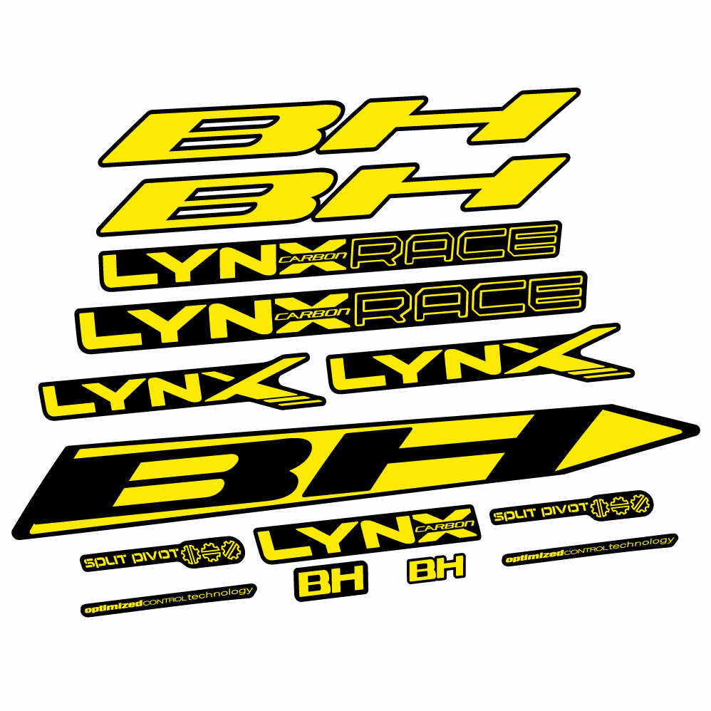 Aufkleber BH Lynx Race 7.5 2020, Rahmen, Fahrradaufkleber Vinyl