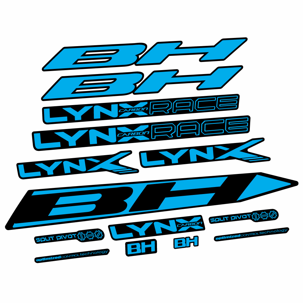 Aufkleber BH Lynx Race 7.5 2020, Rahmen, Fahrradaufkleber Vinyl
