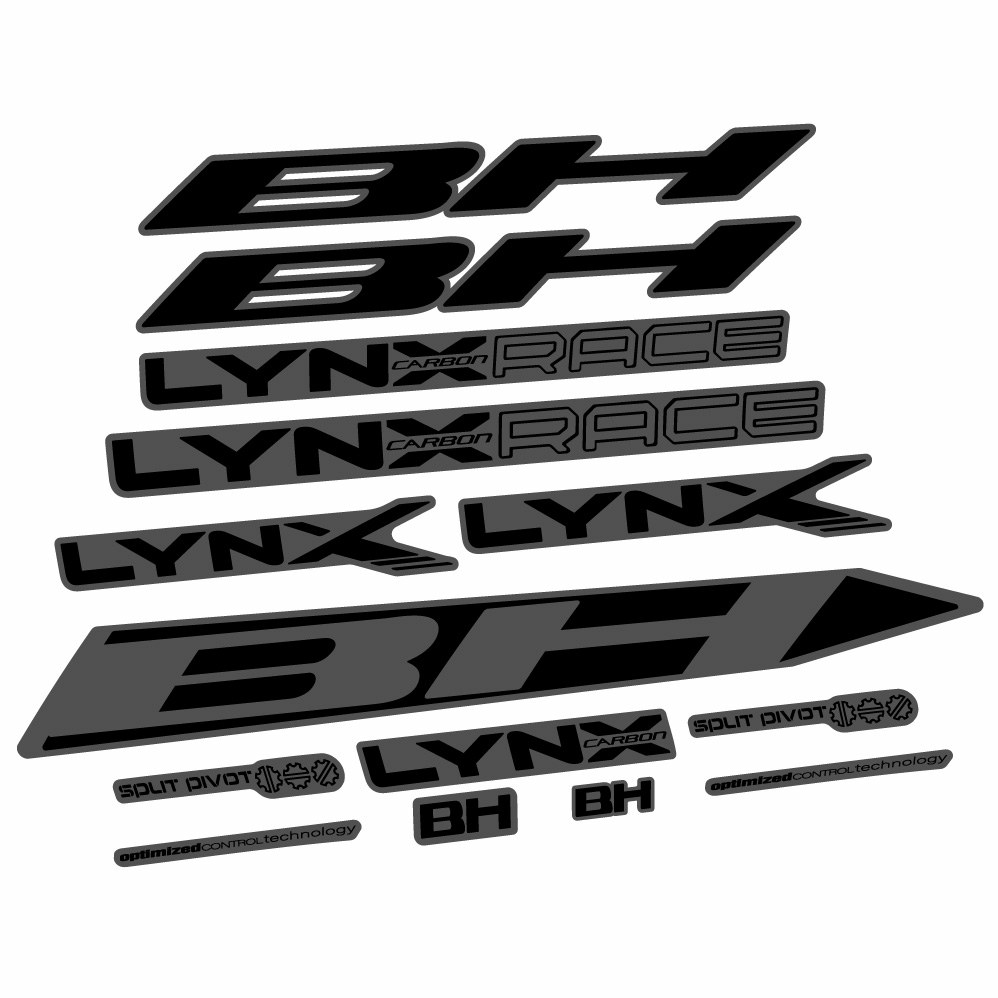 Aufkleber BH Lynx Race 7.5 2020, Rahmen, Fahrradaufkleber Vinyl