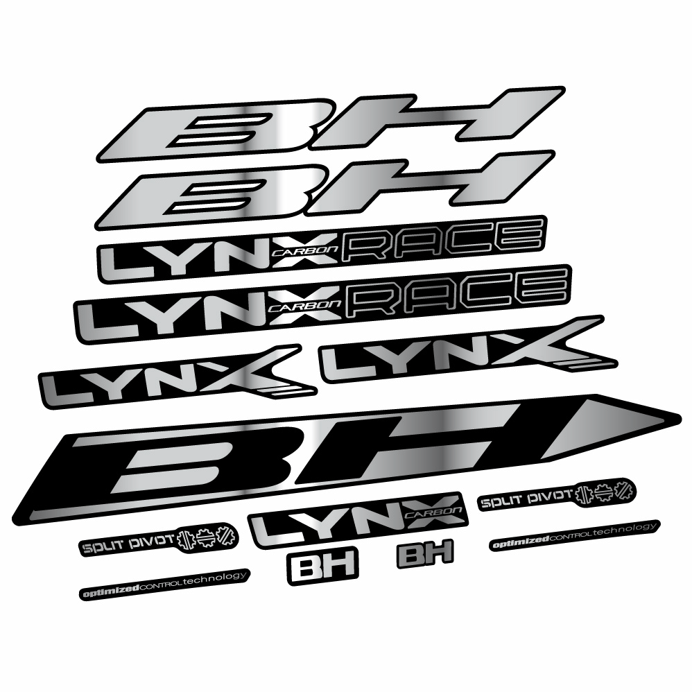 Aufkleber BH Lynx Race 7.5 2020, Rahmen, Fahrradaufkleber Vinyl