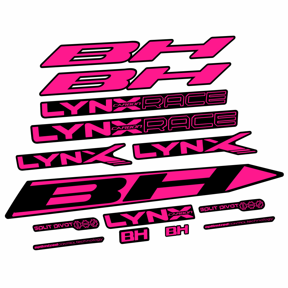 Aufkleber BH Lynx Race 7.5 2020, Rahmen, Fahrradaufkleber Vinyl