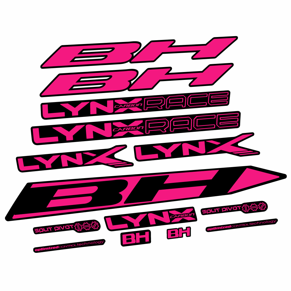 Aufkleber BH Lynx Race 7.5 2020, Rahmen, Fahrradaufkleber Vinyl