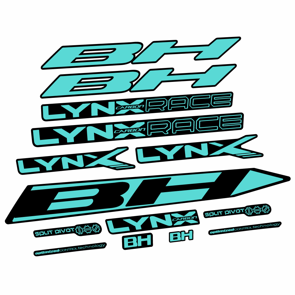 Aufkleber BH Lynx Race 7.5 2020, Rahmen, Fahrradaufkleber Vinyl
