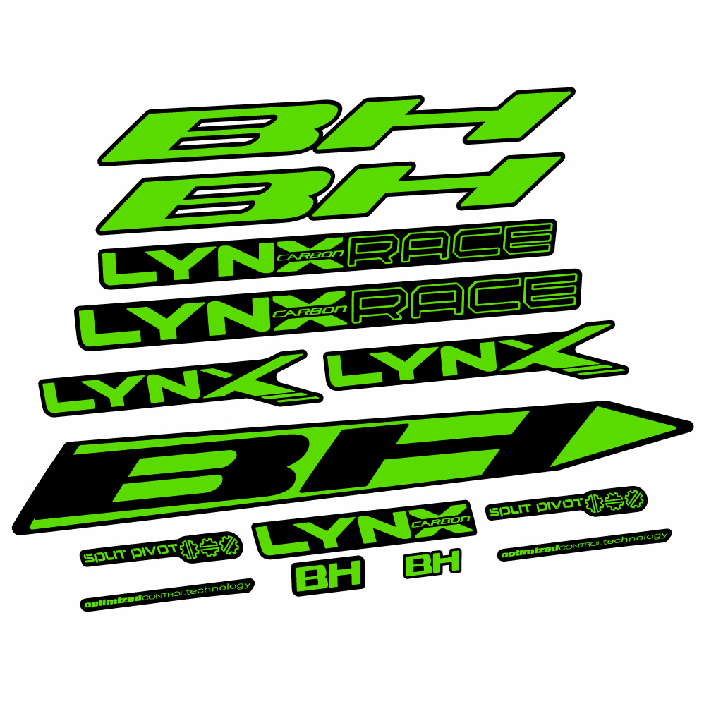 Aufkleber BH Lynx Race 7.5 2020, Rahmen, Fahrradaufkleber Vinyl