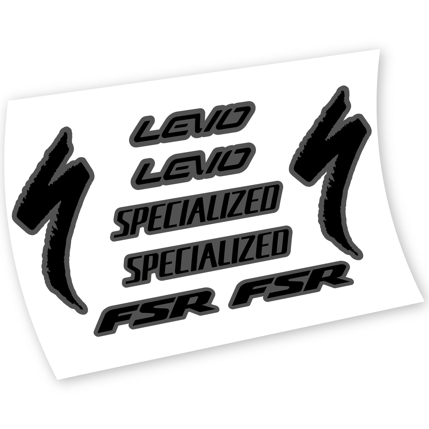 Aufkleber, Specialized Levo FSR, Rahmen, Fahrradaufkleber Vinyl