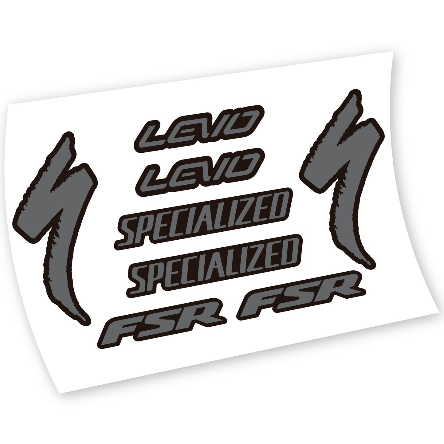 Aufkleber, Specialized Levo FSR, Rahmen, Fahrradaufkleber Vinyl