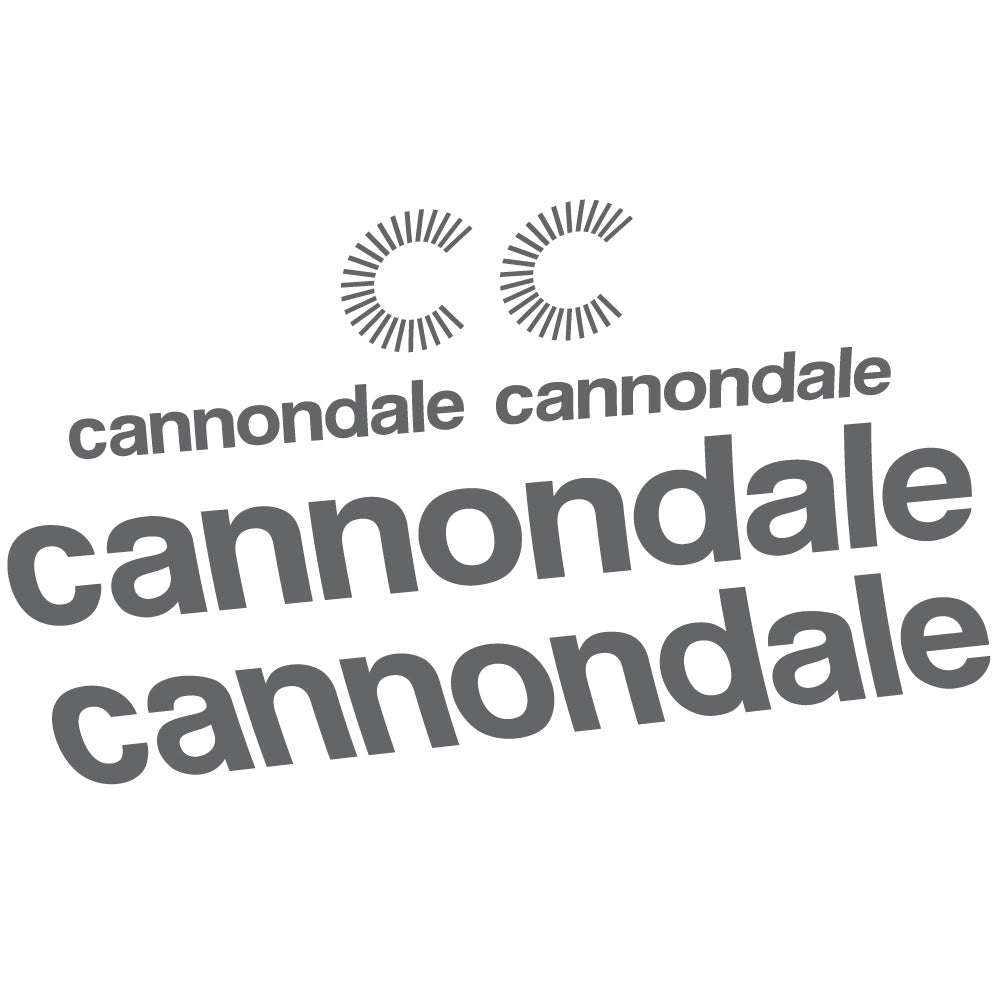 Aufkleber Cannondale, Rahmen, Fahrradaufkleber Vinyl