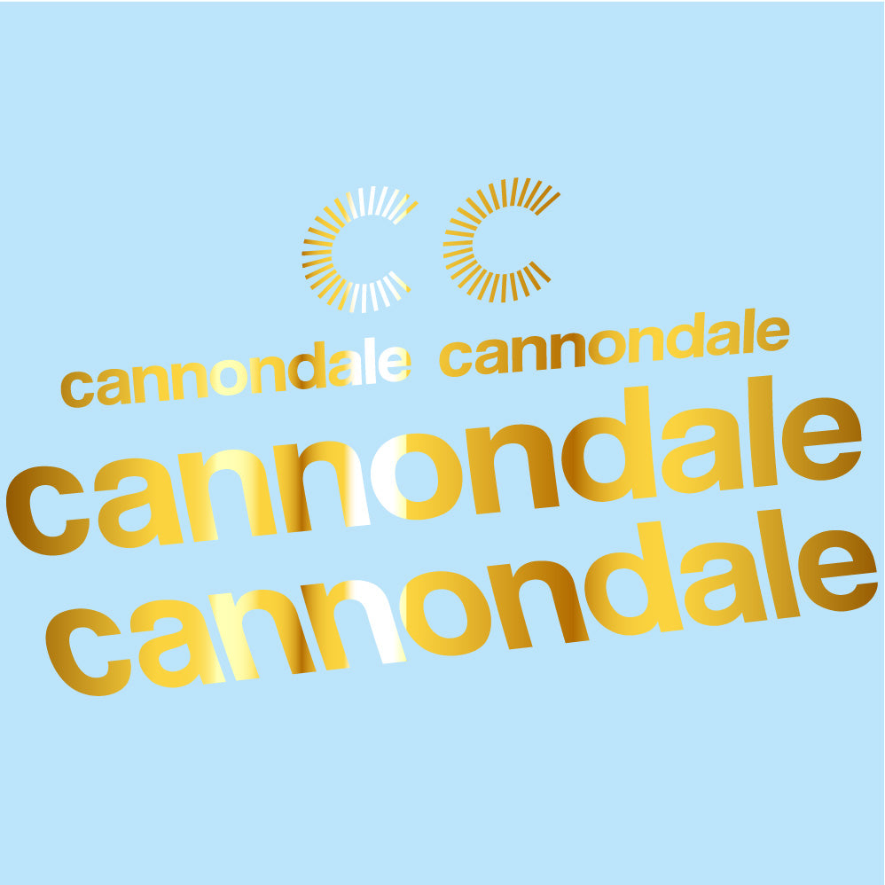 Aufkleber Cannondale, Rahmen, Fahrradaufkleber Vinyl