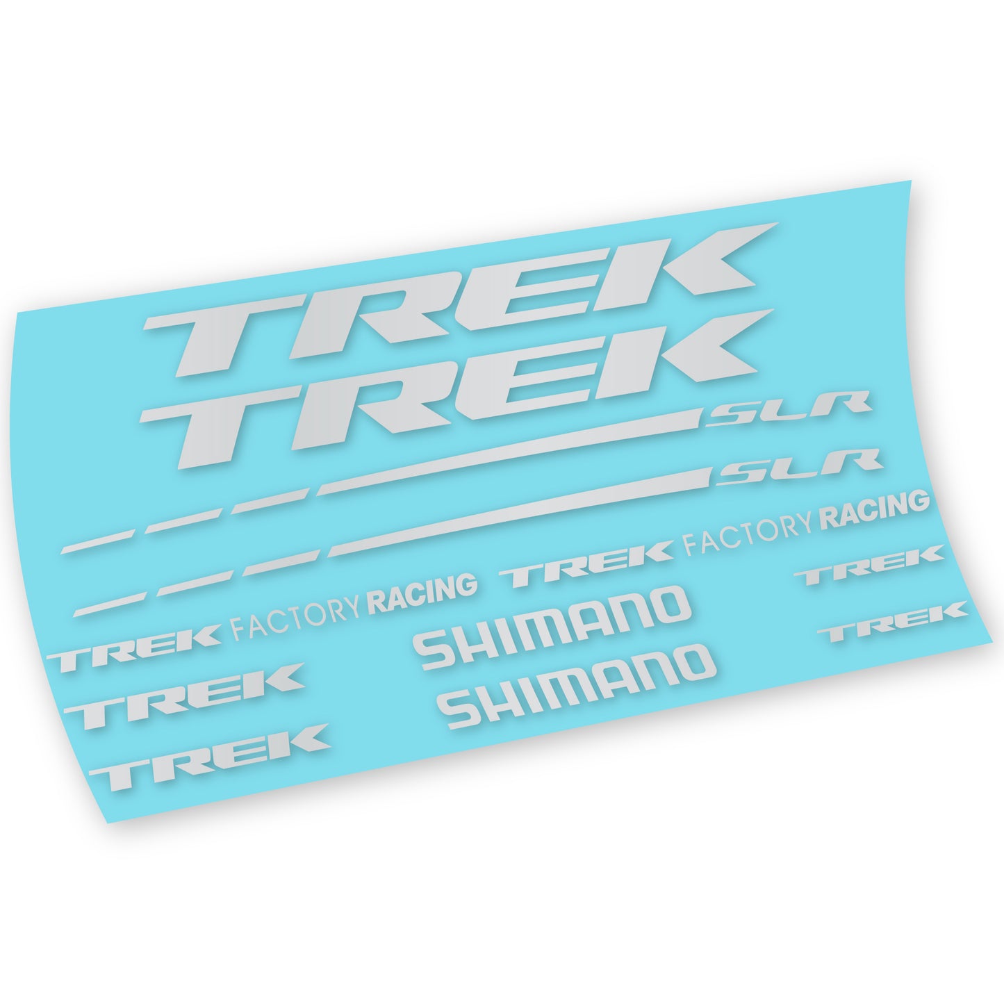 Decals, Trek Factory Racing Team, Frame, Bike sticker vinyl