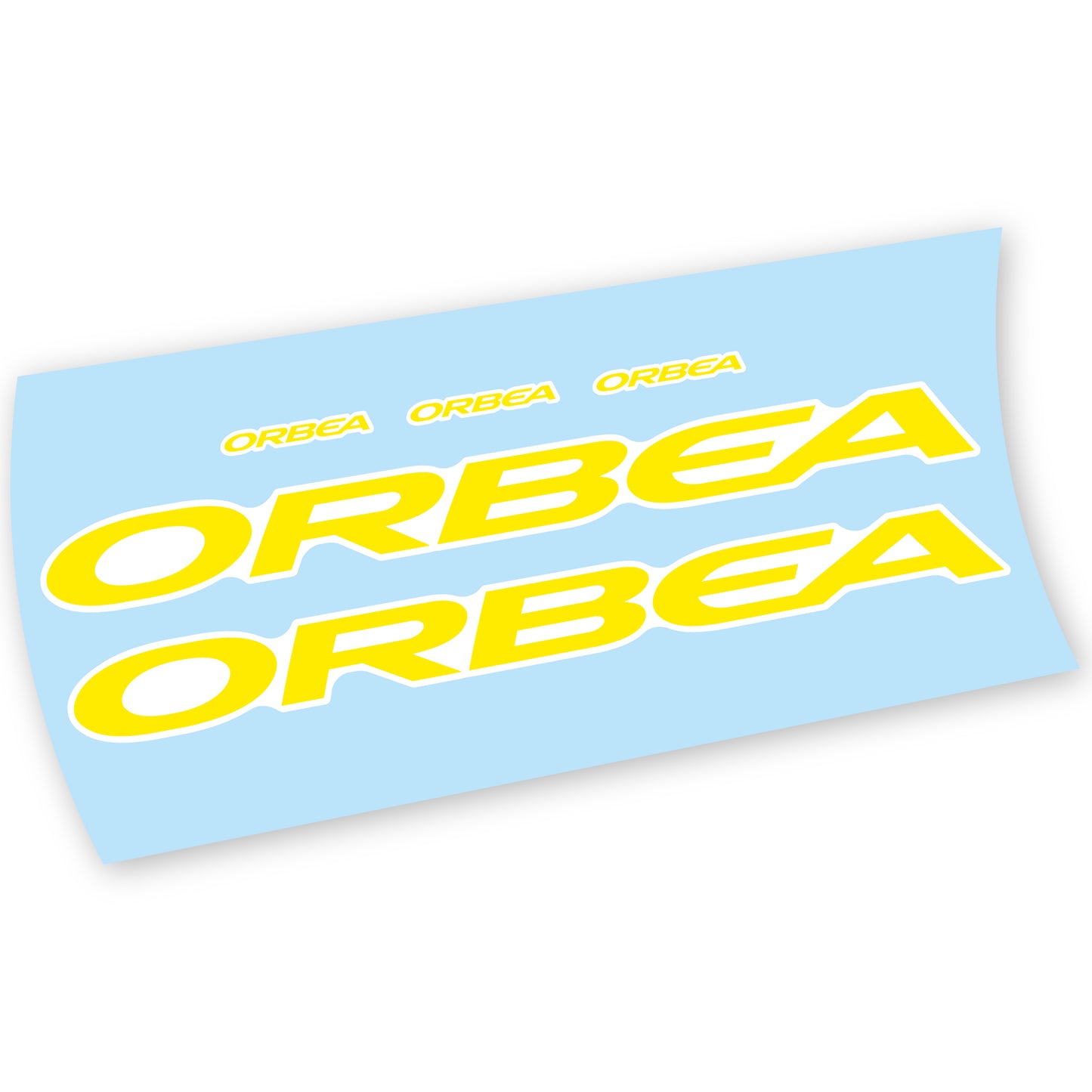 Aufkleber, Orbea Alma H20 2021, Rahmen, Fahrradaufkleber Vinyl