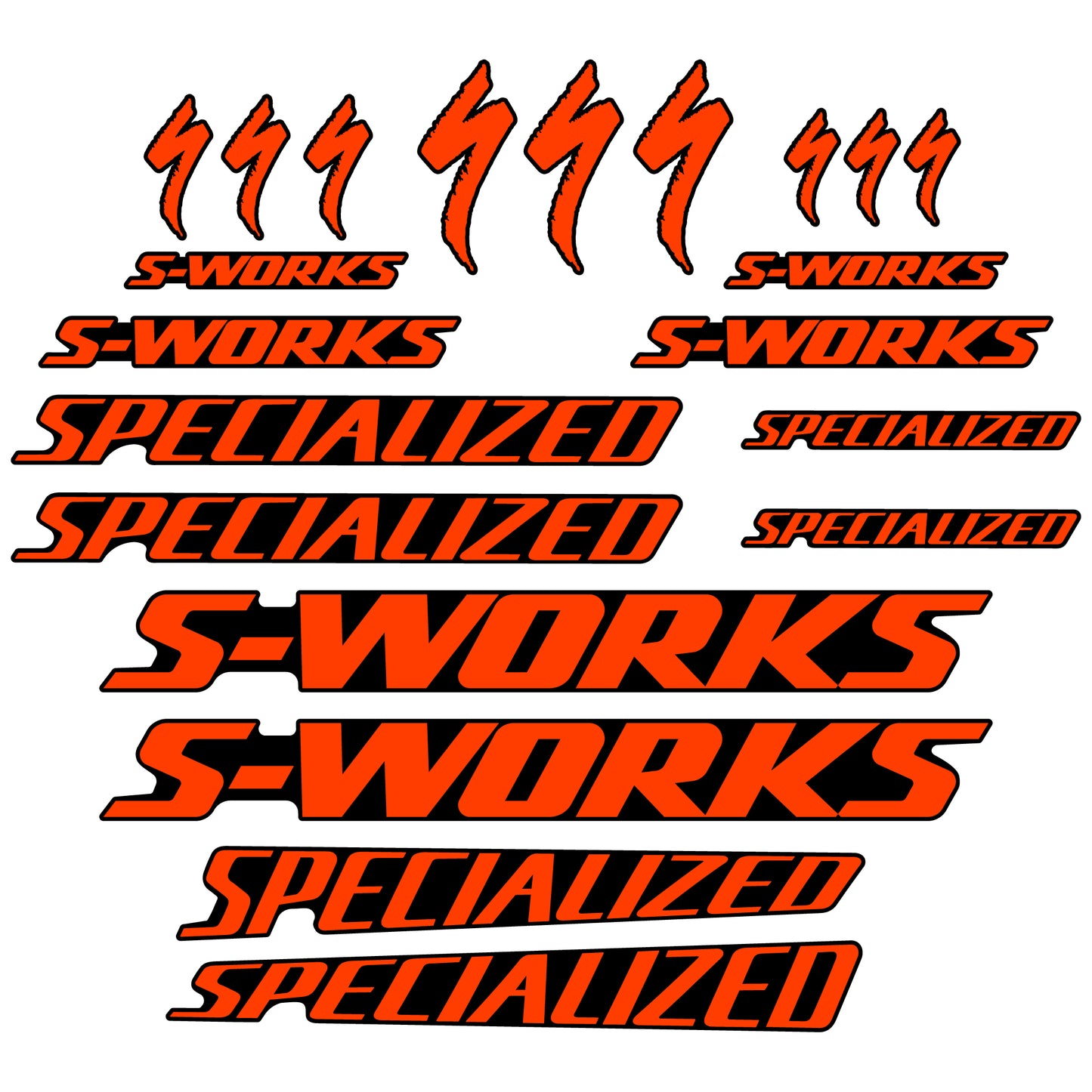 Decals, Specialized, Frame, Bike sticker vinyl
