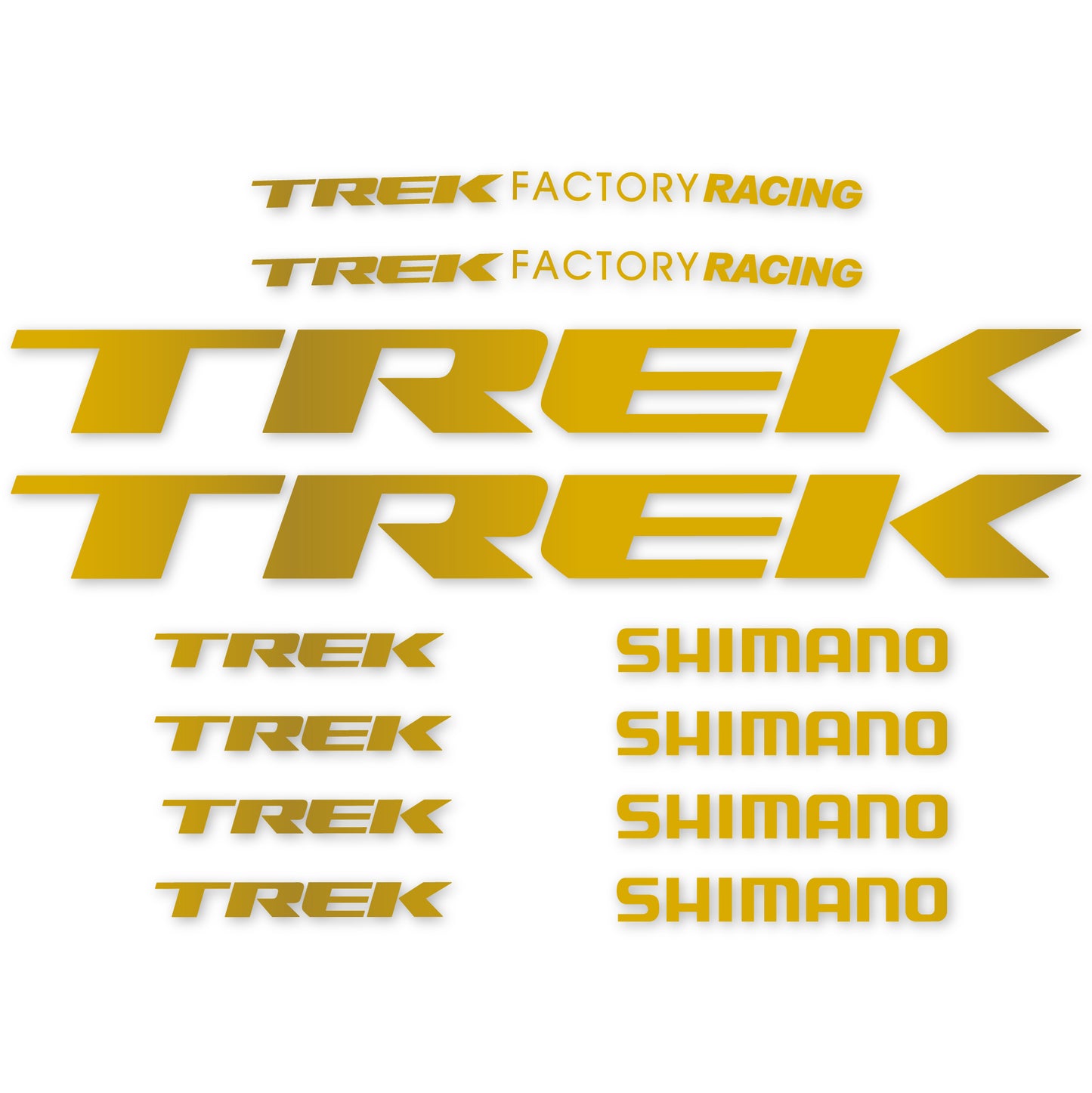 Decals, Trek Factory Racing Team, Frame, Bike sticker vinyl