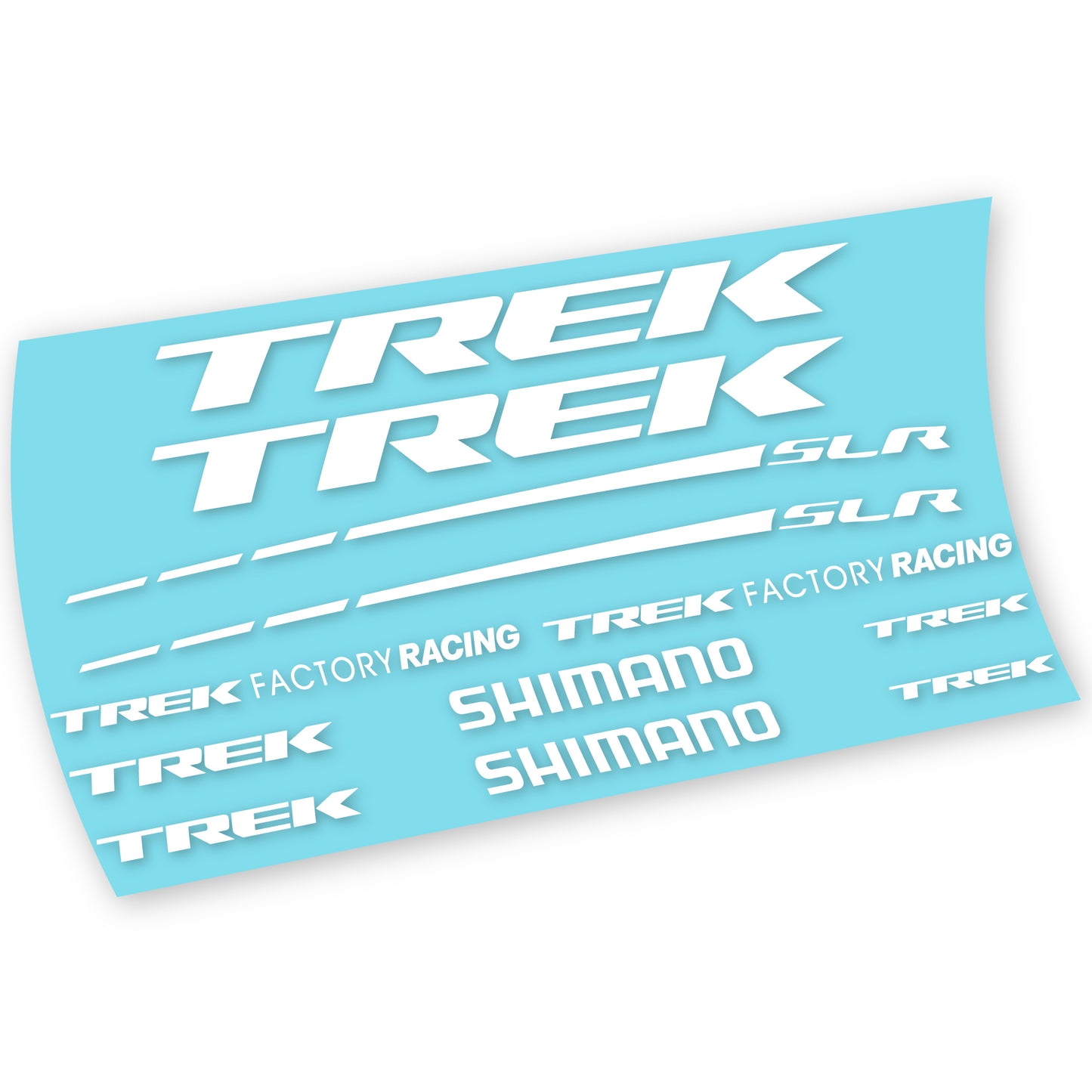 Decals, Trek Factory Racing Team, Frame, Bike sticker vinyl