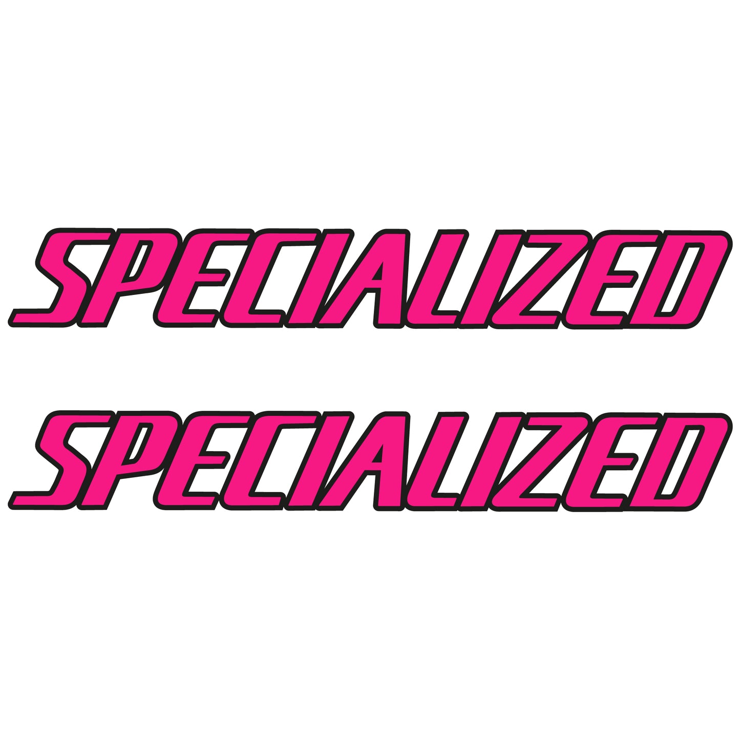 Aufkleber, Specialized, Rahmen, Fahrradaufkleber Vinyl
