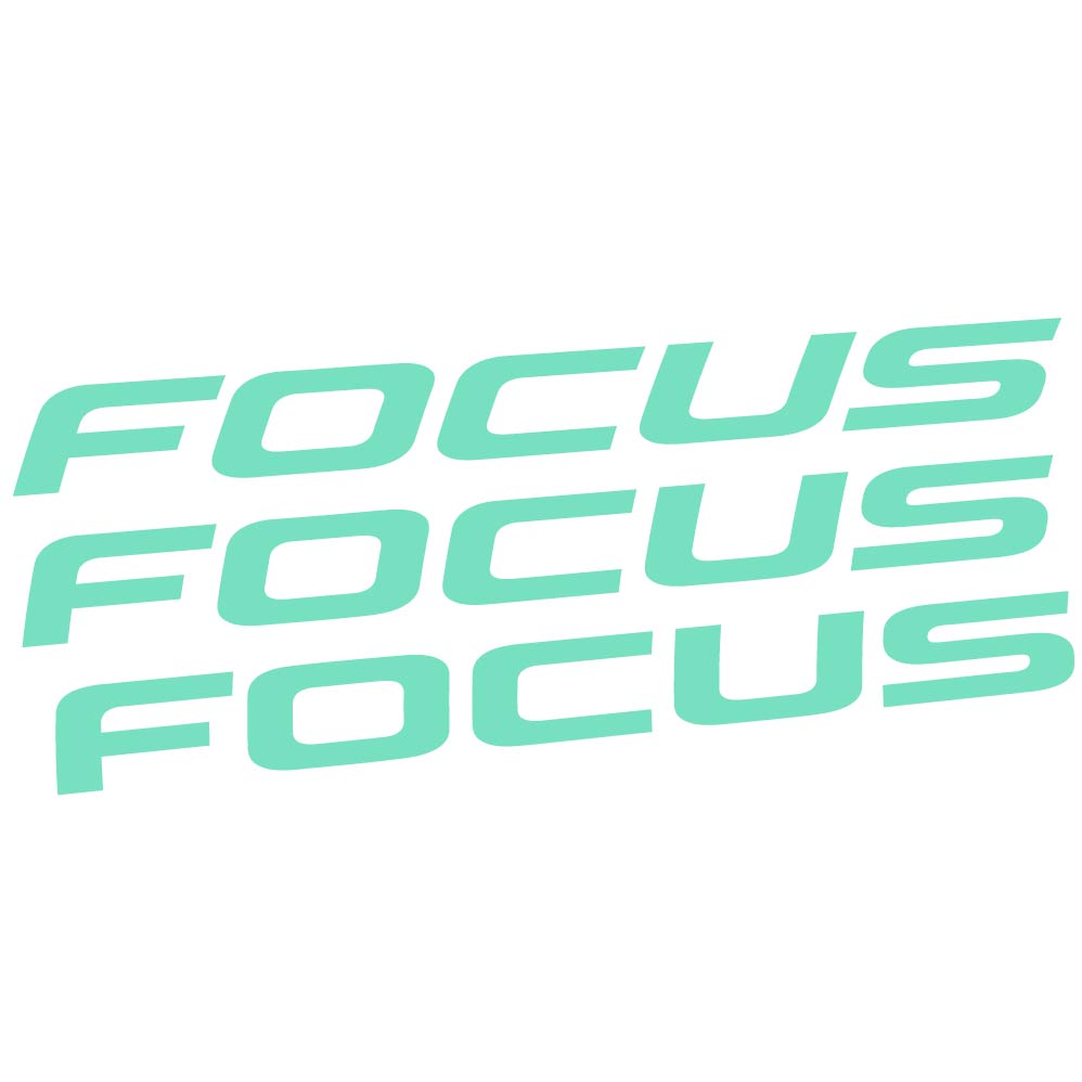Aufkleber Focus, Rahmen, Fahrradaufkleber Vinyl