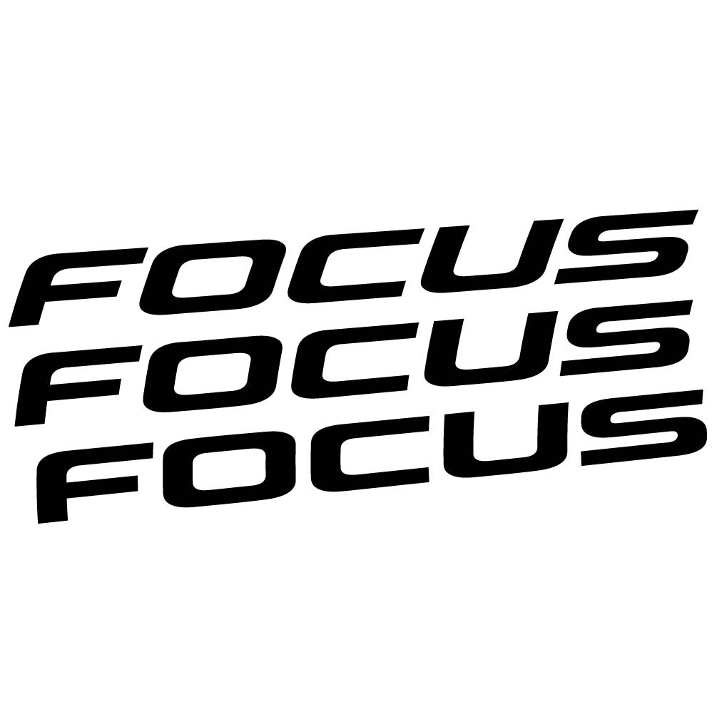 Aufkleber Focus, Rahmen, Fahrradaufkleber Vinyl