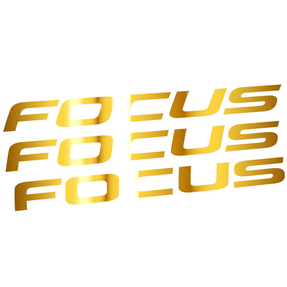 Aufkleber Focus, Rahmen, Fahrradaufkleber Vinyl