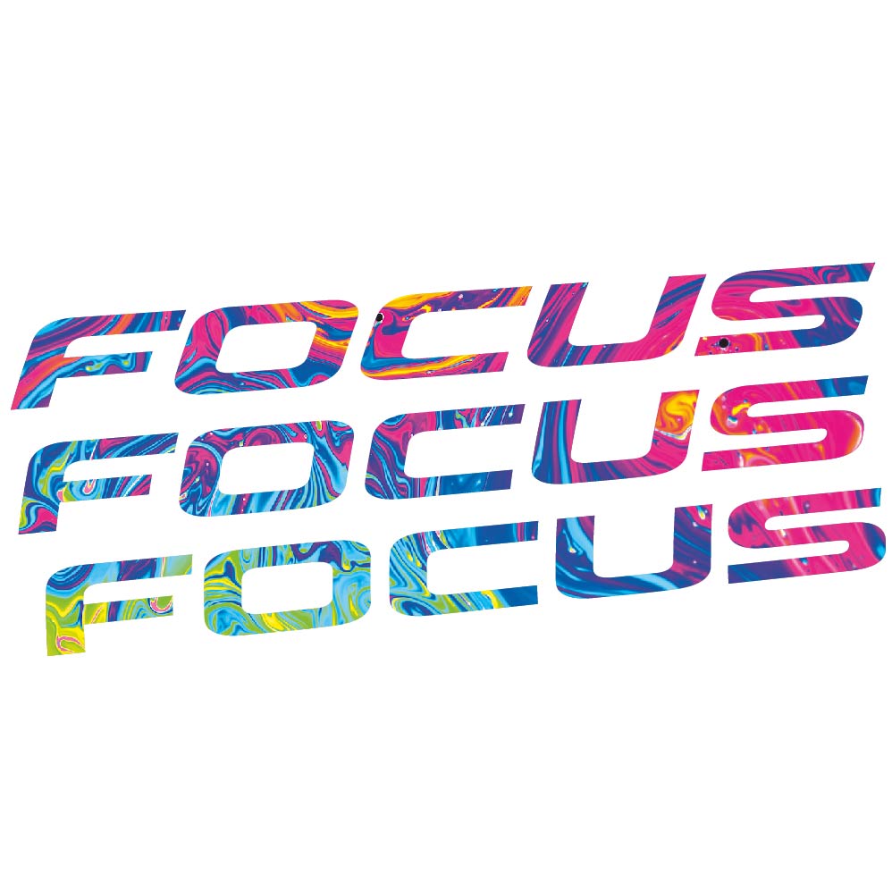 Aufkleber Focus, Rahmen, Fahrradaufkleber Vinyl