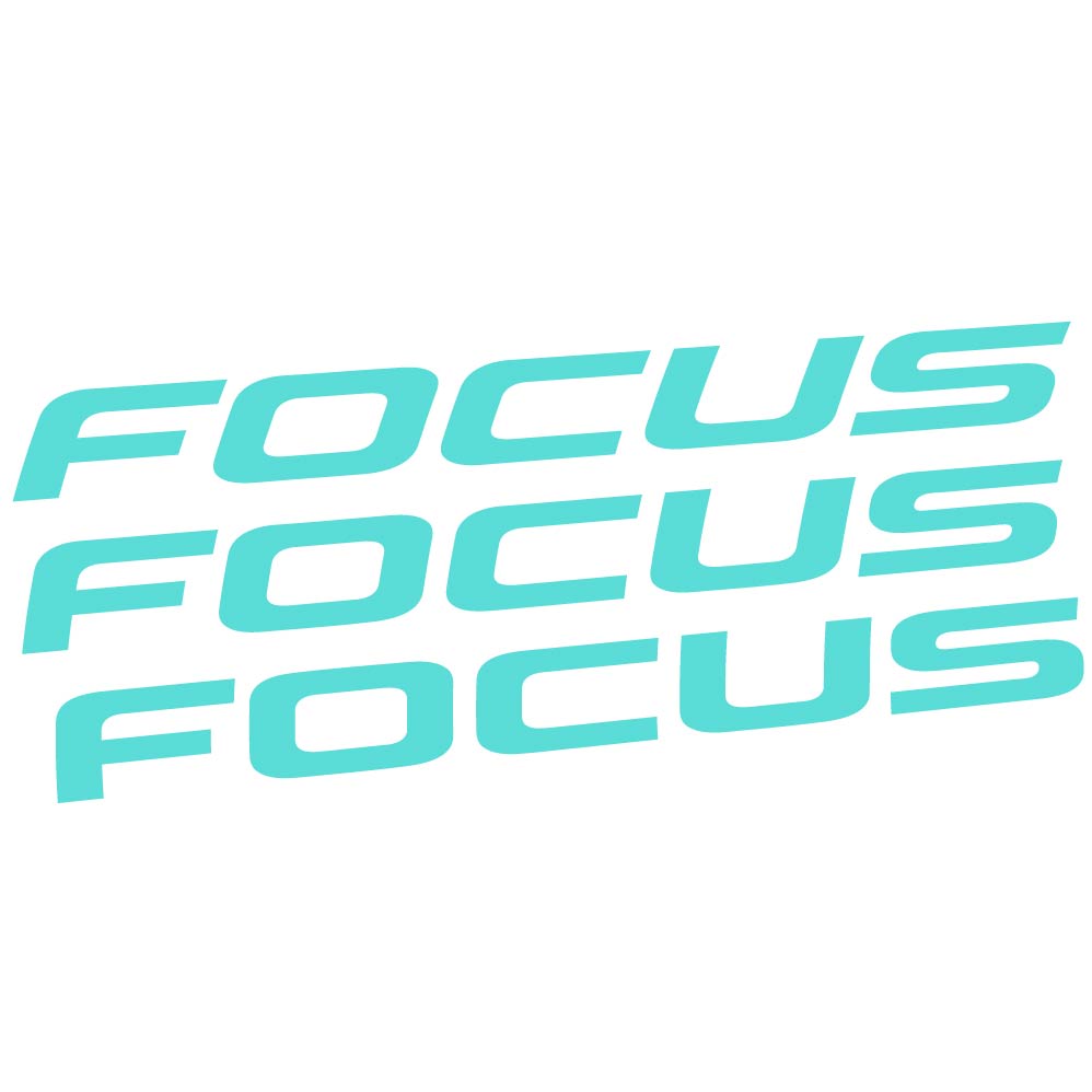 Aufkleber Focus, Rahmen, Fahrradaufkleber Vinyl