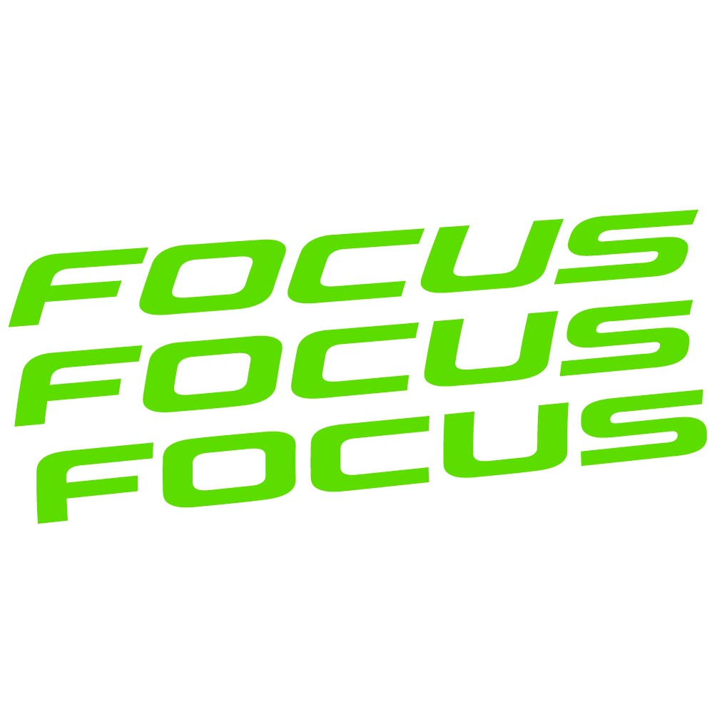 Aufkleber Focus, Rahmen, Fahrradaufkleber Vinyl