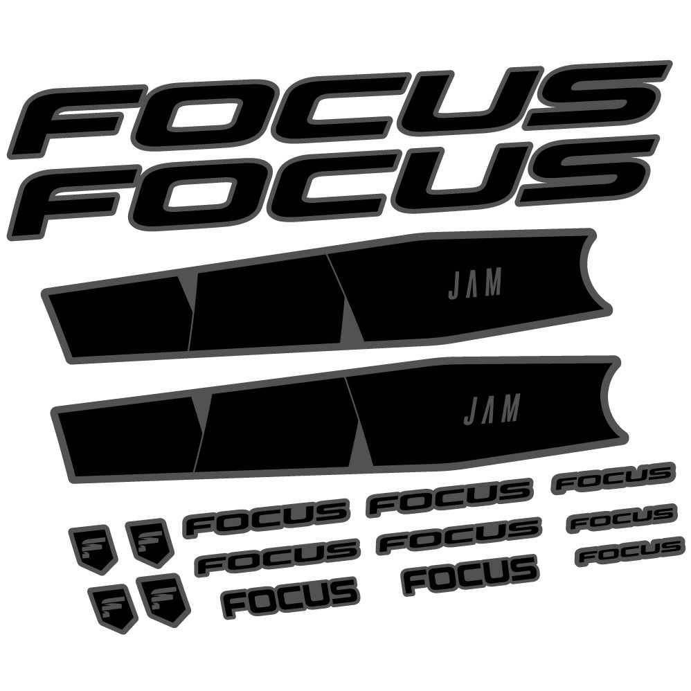 Aufkleber Focus Jam 6.8 2021, Rahmen, Fahrradaufkleber Vinyl