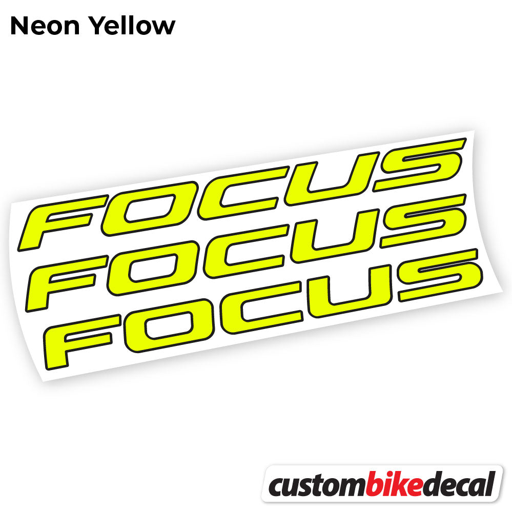 Aufkleber Focus Sam 2, Rahmen, Fahrradaufkleber Vinyl